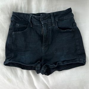 G-Star RAW dark blue washed denim shorts